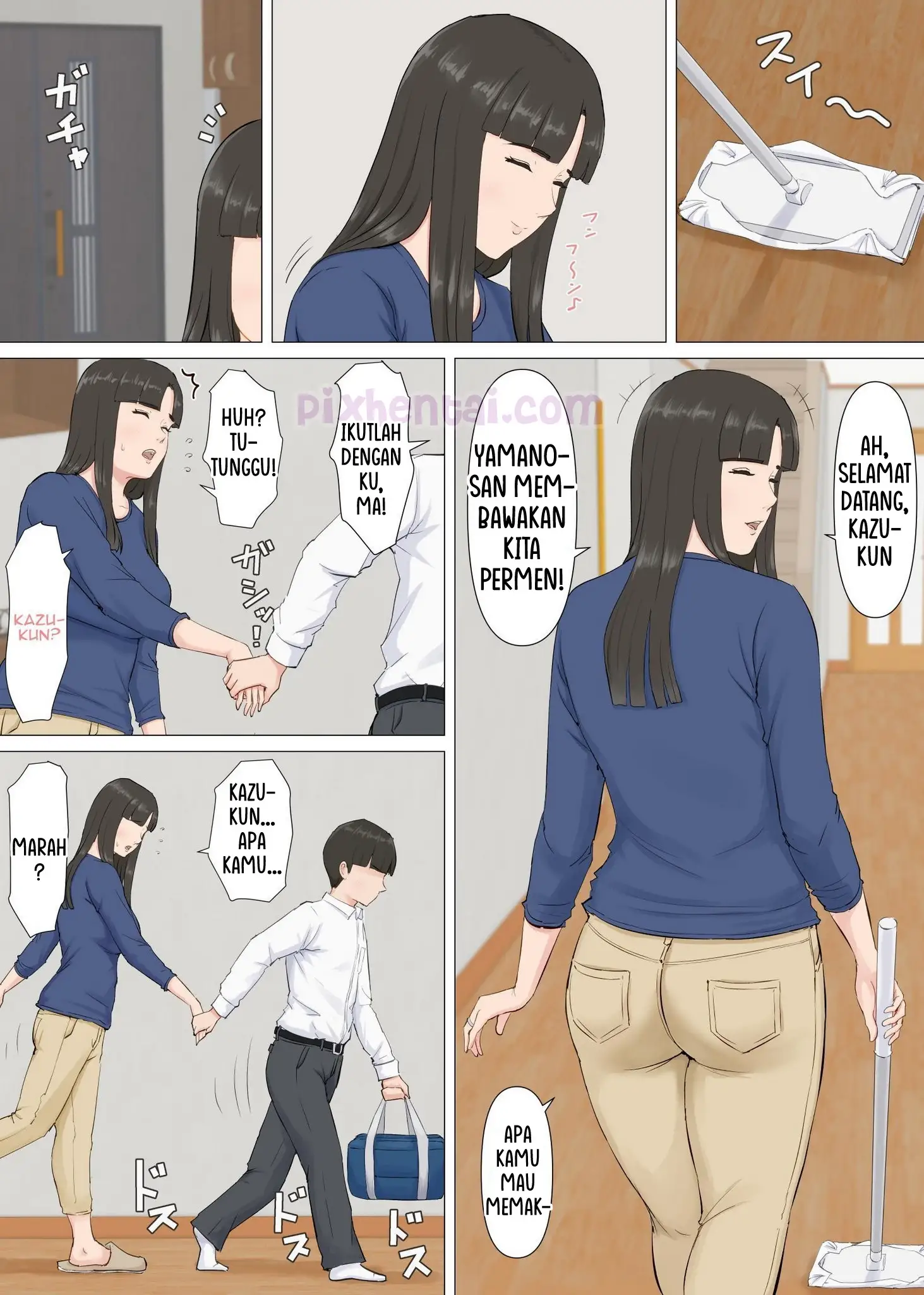 Komik hentai xxx manga sex bokep Kazu-kun to mama Kesalahpahaman membawa Kenikmatan 33